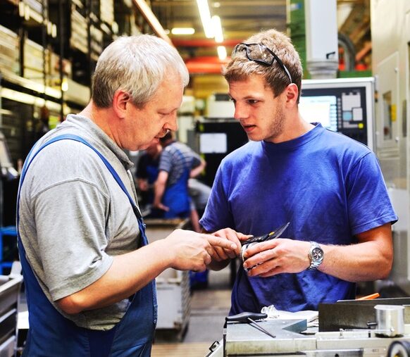 Auszubildender Handwerk