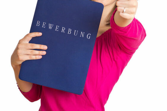 Bewerbung junge Frau