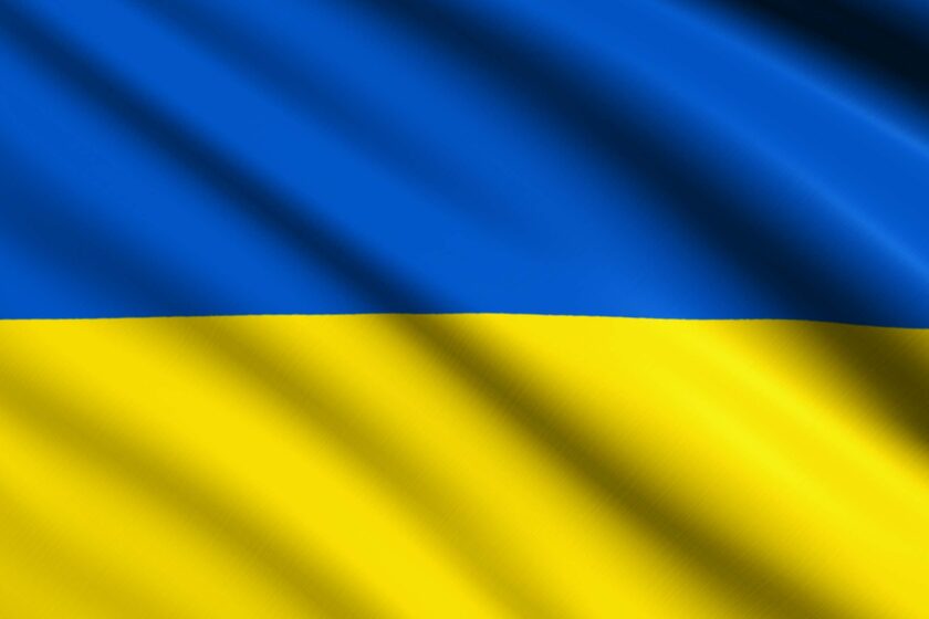 Flagge Ukraine